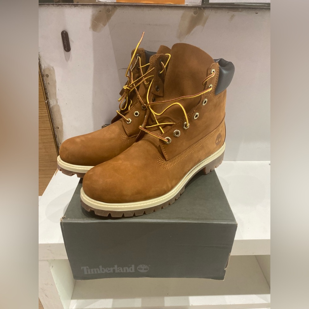 Timberland 6" Premium Boots Rust TB72066 827 Men’s Size 13 M